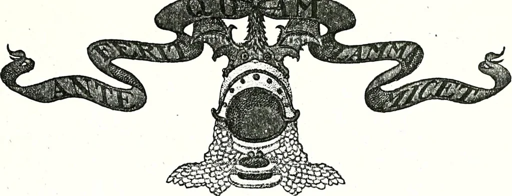 An illustration from Enciclopedia heráldica y genealógica hispano-americana, 1919, leaf 334