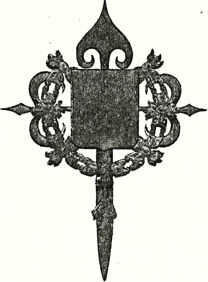 An illustration from Enciclopedia heráldica y genealógica hispano-americana, 1919, leaf 346
