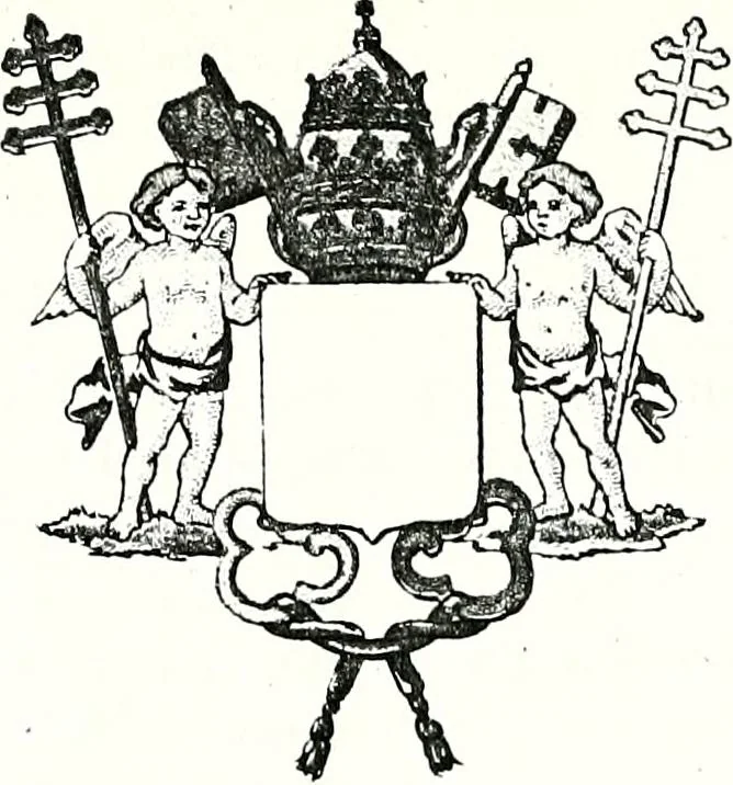 An illustration from Enciclopedia heráldica y genealógica hispano-americana, 1919, leaf 354