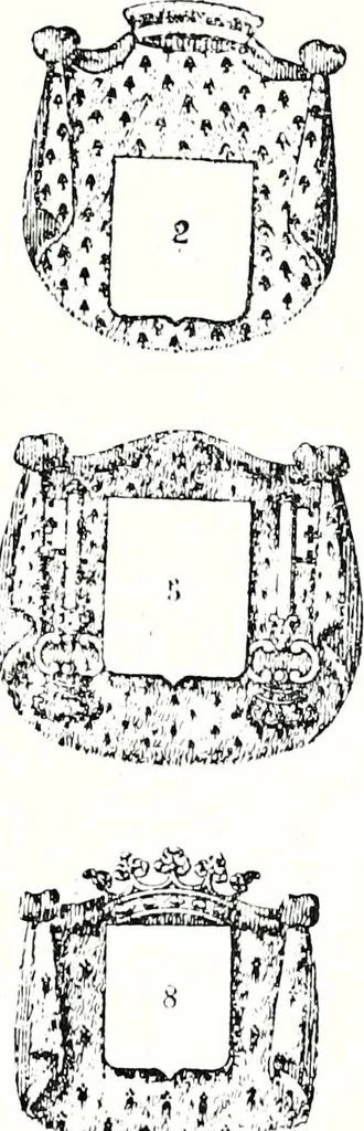 An illustration from Enciclopedia heráldica y genealógica hispano-americana, 1919, leaf 372