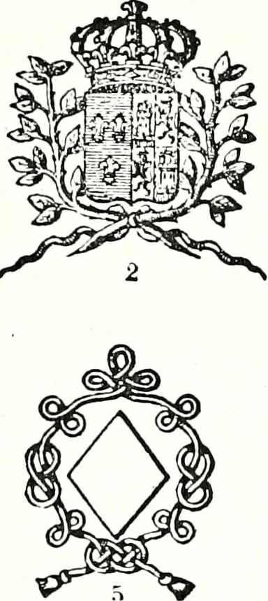 An illustration from Enciclopedia heráldica y genealógica hispano-americana, 1919, leaf 380