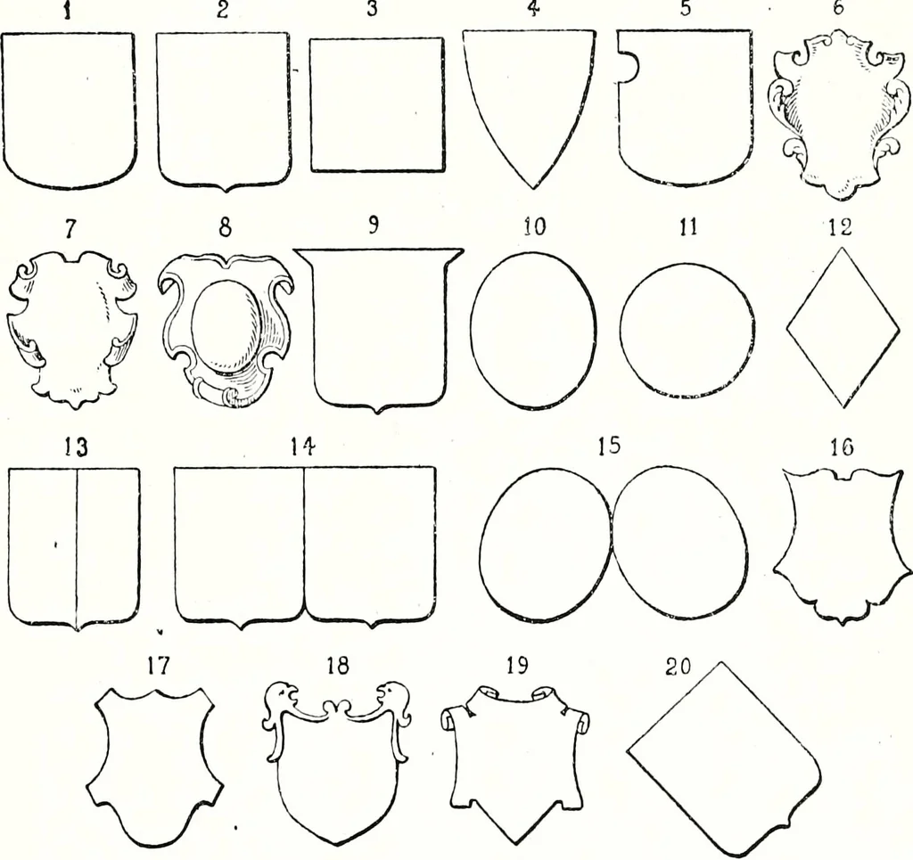 An illustration from Enciclopedia heráldica y genealógica hispano-americana, 1919, leaf 48