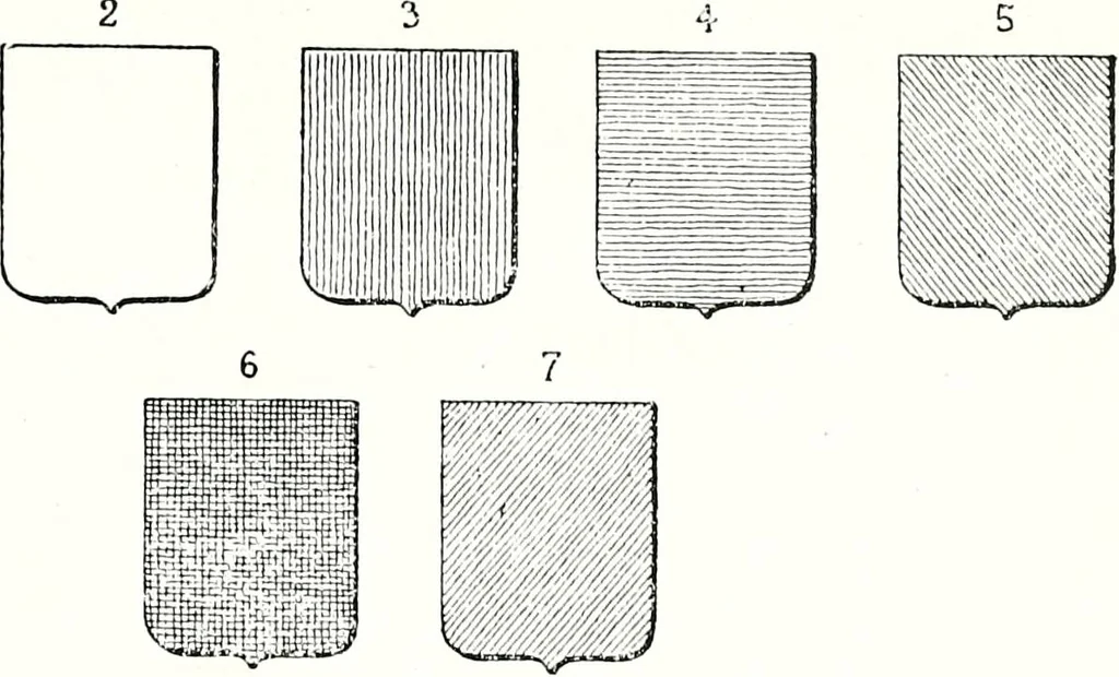 An illustration from Enciclopedia heráldica y genealógica hispano-americana, 1919, leaf 70