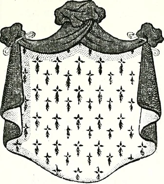 An illustration from Enciclopedia heráldica y genealógica hispano-americana, 1919, leaf 86