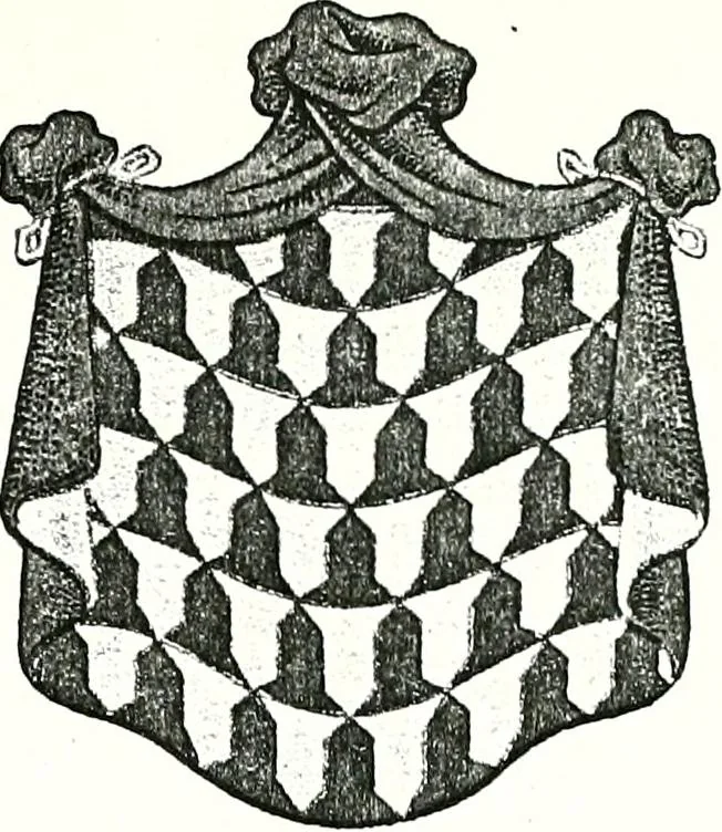 An illustration from Enciclopedia heráldica y genealógica hispano-americana, 1919, leaf 86
