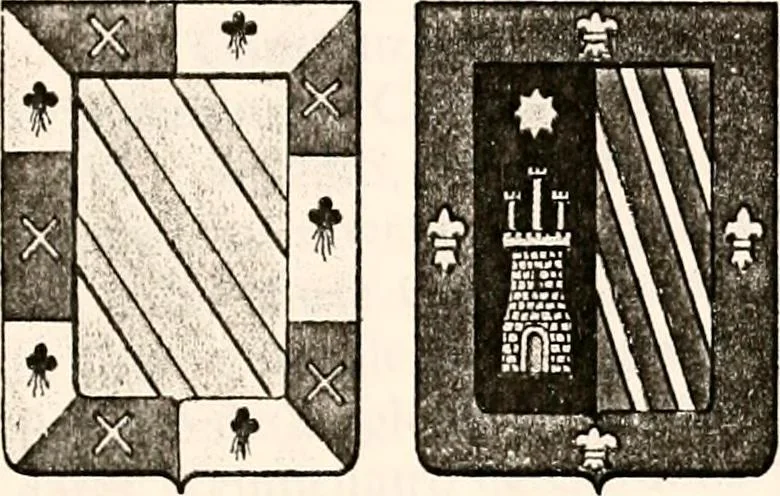 An illustration from Enciclopedia heráldica y genealógica hispano-americana, 1919, leaf 159