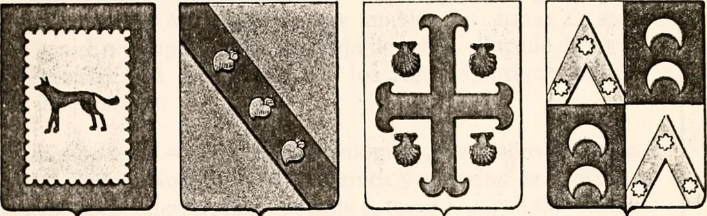 An illustration from Enciclopedia heráldica y genealógica hispano-americana, 1919, leaf 211