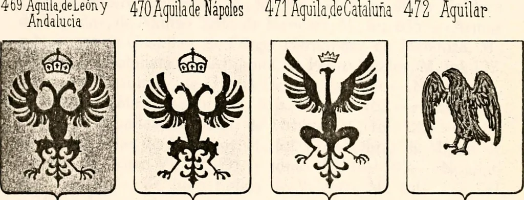 An illustration from Enciclopedia heráldica y genealógica hispano-americana, 1919, leaf 229