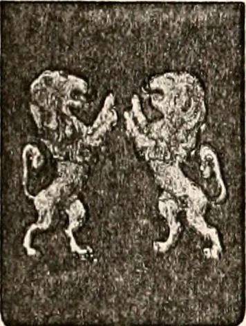 An illustration from Enciclopedia heráldica y genealógica hispano-americana, 1919, leaf 333
