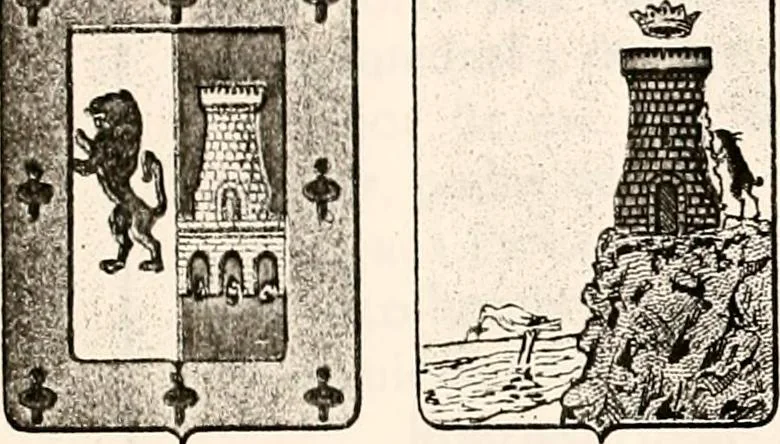 An illustration from Enciclopedia heráldica y genealógica hispano-americana, 1919, leaf 367