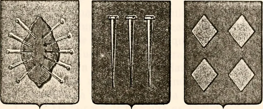 An illustration from Enciclopedia heráldica y genealógica hispano-americana, 1919, leaf 385