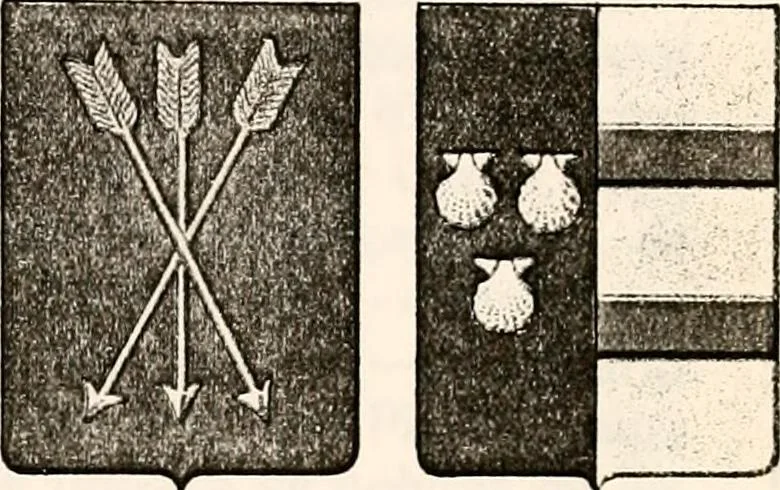 An illustration from Enciclopedia heráldica y genealógica hispano-americana, 1919, leaf 419