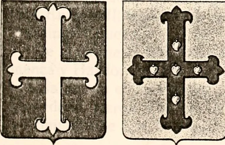 An illustration from Enciclopedia heráldica y genealógica hispano-americana, 1919, leaf 53