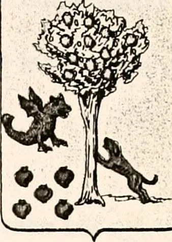An illustration from Enciclopedia heráldica y genealógica hispano-americana, 1919, leaf 69