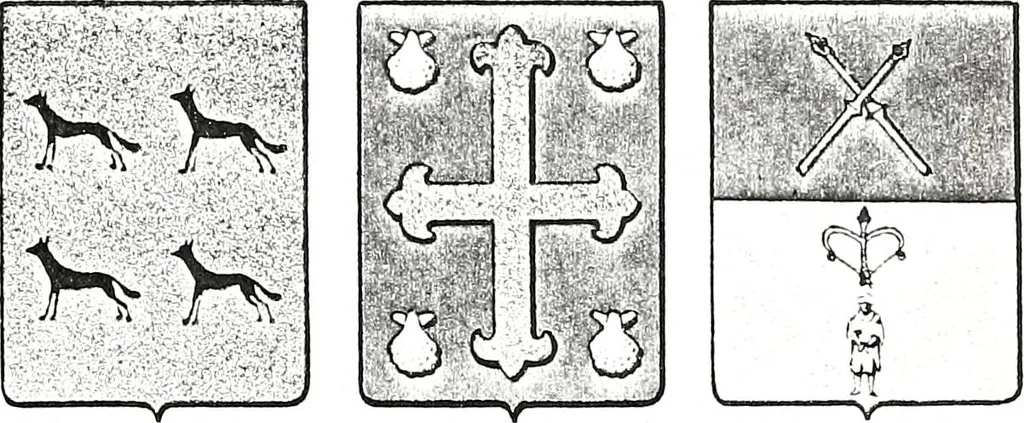 An illustration from Enciclopedia heráldica y genealógica hispano-americana, 1919, leaf 112