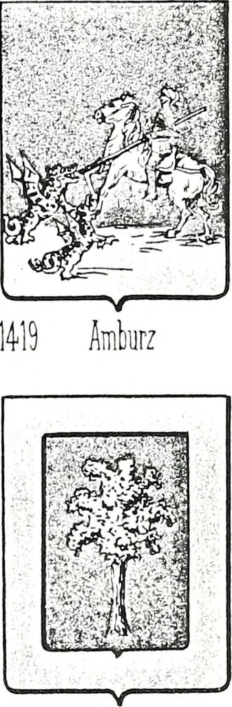An illustration from Enciclopedia heráldica y genealógica hispano-americana, 1919, leaf 164