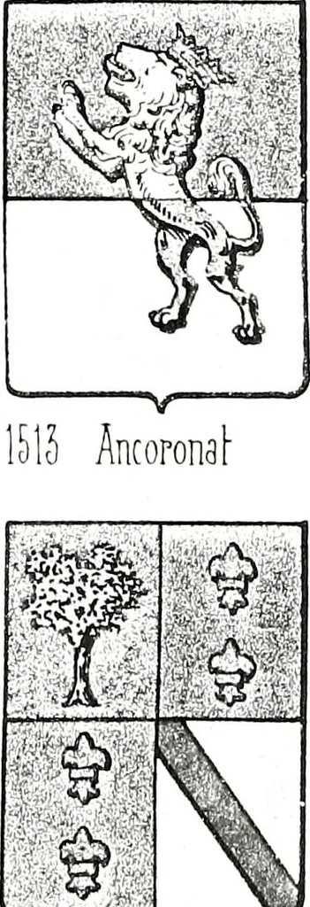 An illustration from Enciclopedia heráldica y genealógica hispano-americana, 1919, leaf 336