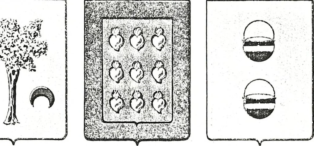 An illustration from Enciclopedia heráldica y genealógica hispano-americana, 1919, leaf 404