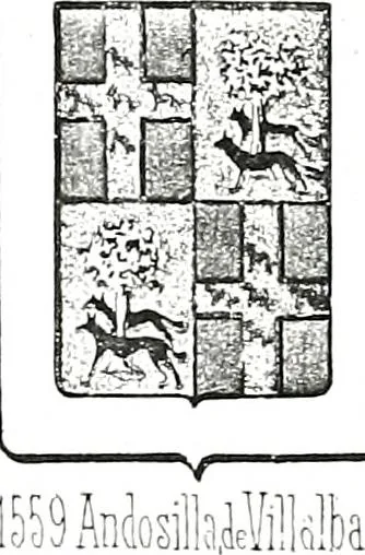 An illustration from Enciclopedia heráldica y genealógica hispano-americana, 1919, leaf 454