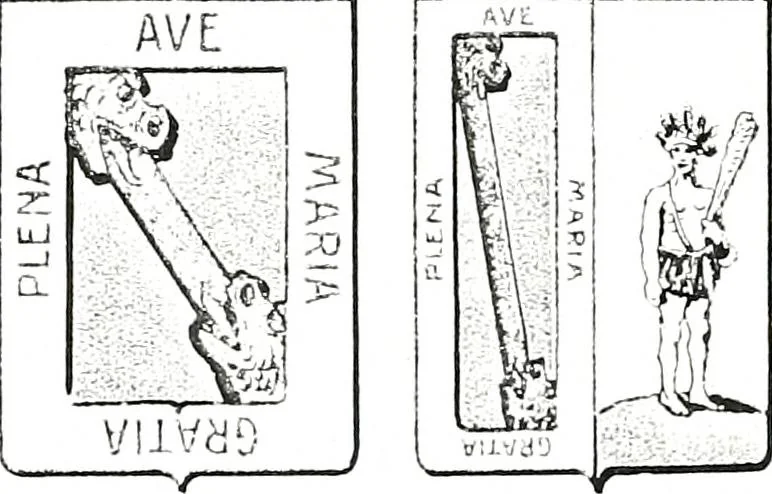 An illustration from Enciclopedia heráldica y genealógica hispano-americana, 1919, leaf 454