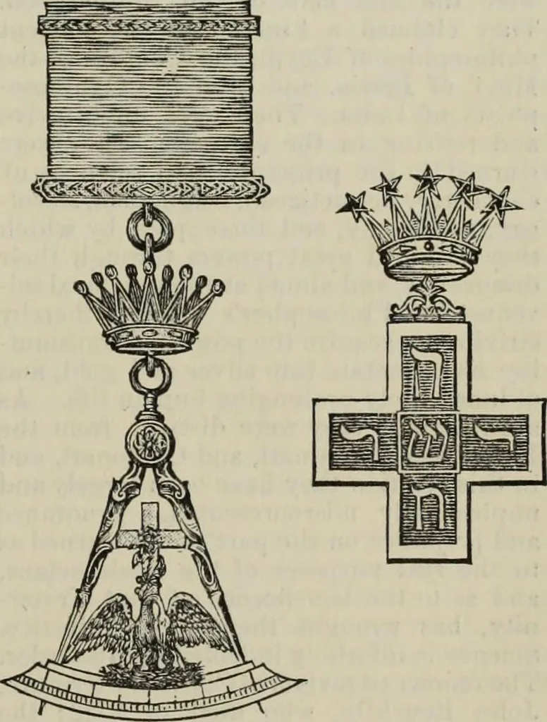 An illustration from An encyclopaedia of freemasonry and its kindred sciences : comprising the whole range of arts, sciences and literature as connected with the institution, 1887, leaf 1036