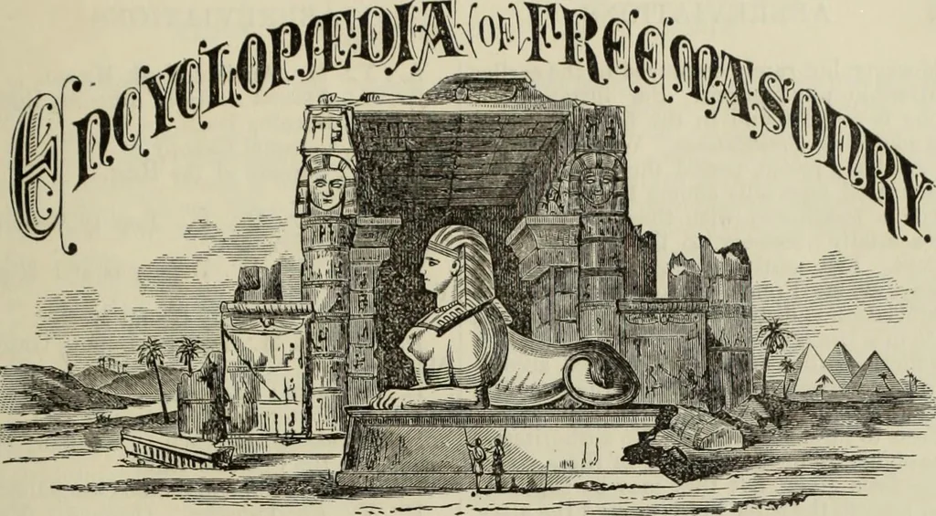 An illustration from An encyclopaedia of freemasonry and its kindred sciences : comprising the whole range of arts, sciences and literature as connected with the institution, 1887, leaf 18