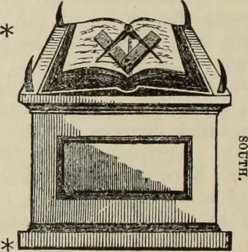 An illustration from An encyclopaedia of freemasonry and its kindred sciences : comprising the whole range of arts, sciences and literature as connected with the institution, 1887, leaf 77