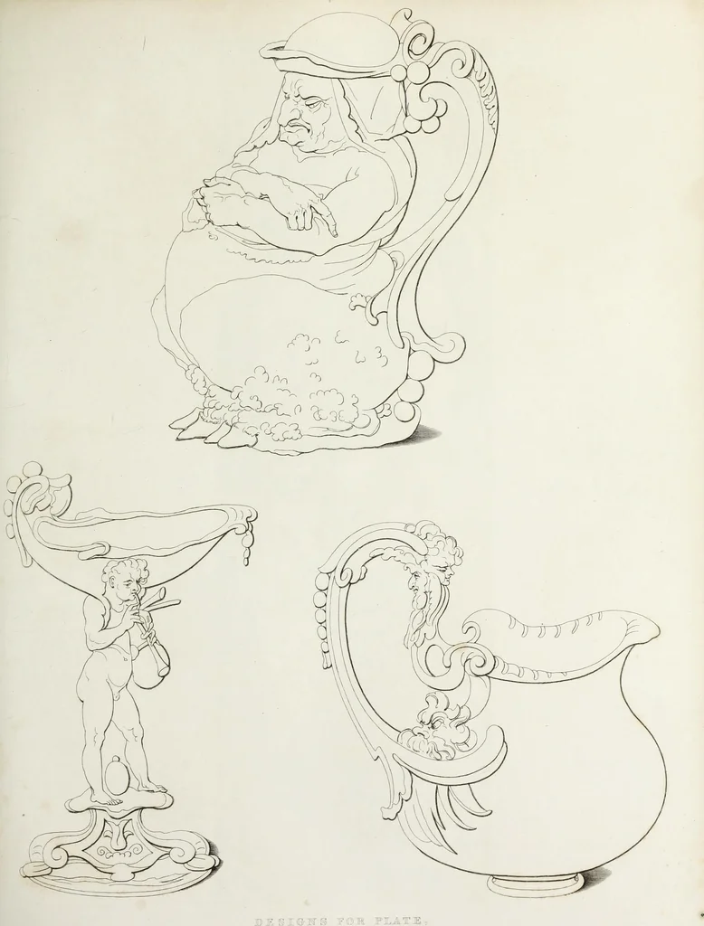 An illustration from The encyclopaedia of ornament, 1842, leaf 100