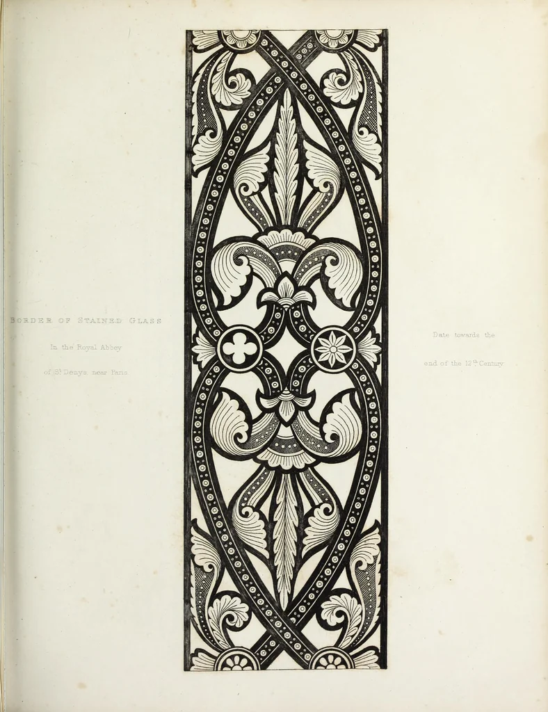 An illustration from The encyclopaedia of ornament, 1842, leaf 102