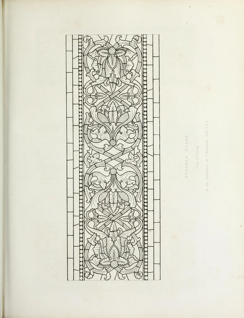 An illustration from The encyclopaedia of ornament, 1842, leaf 104