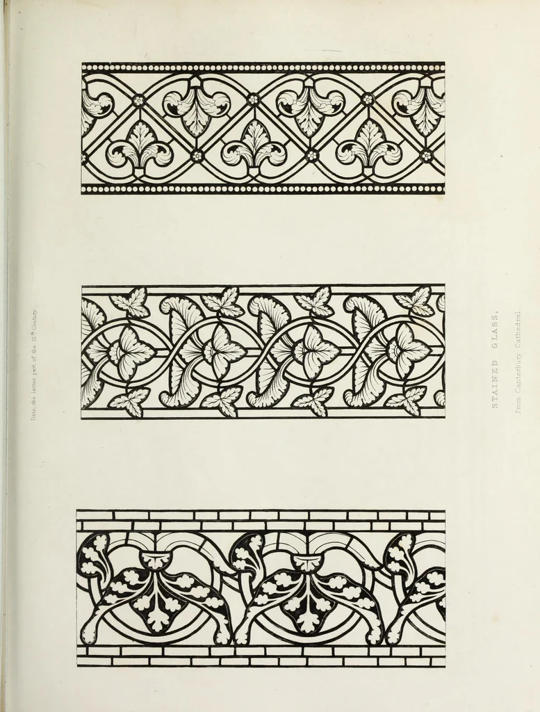 An illustration from The encyclopaedia of ornament, 1842, leaf 106