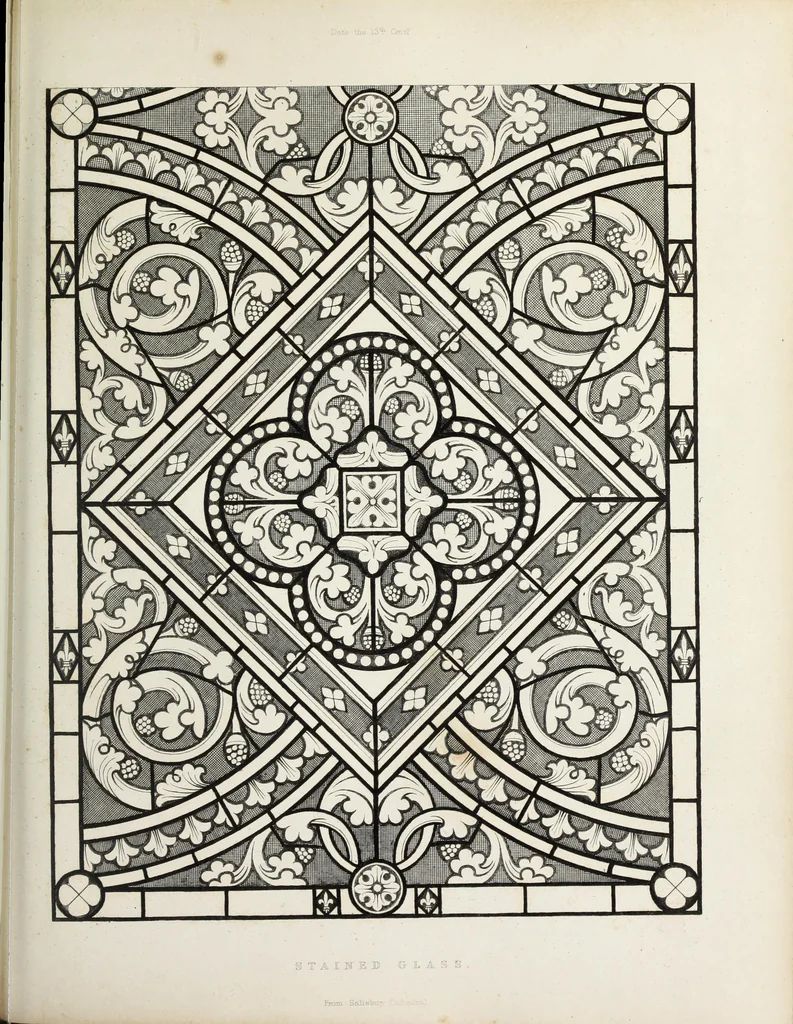 An illustration from The encyclopaedia of ornament, 1842, leaf 110