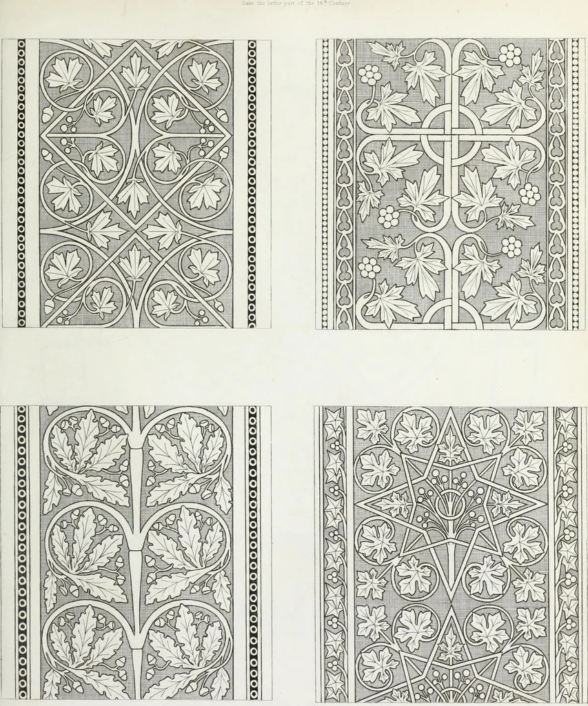 An illustration from The encyclopaedia of ornament, 1842, leaf 116