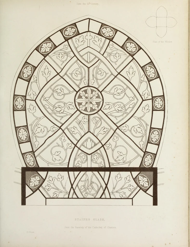 An illustration from The encyclopaedia of ornament, 1842, leaf 118
