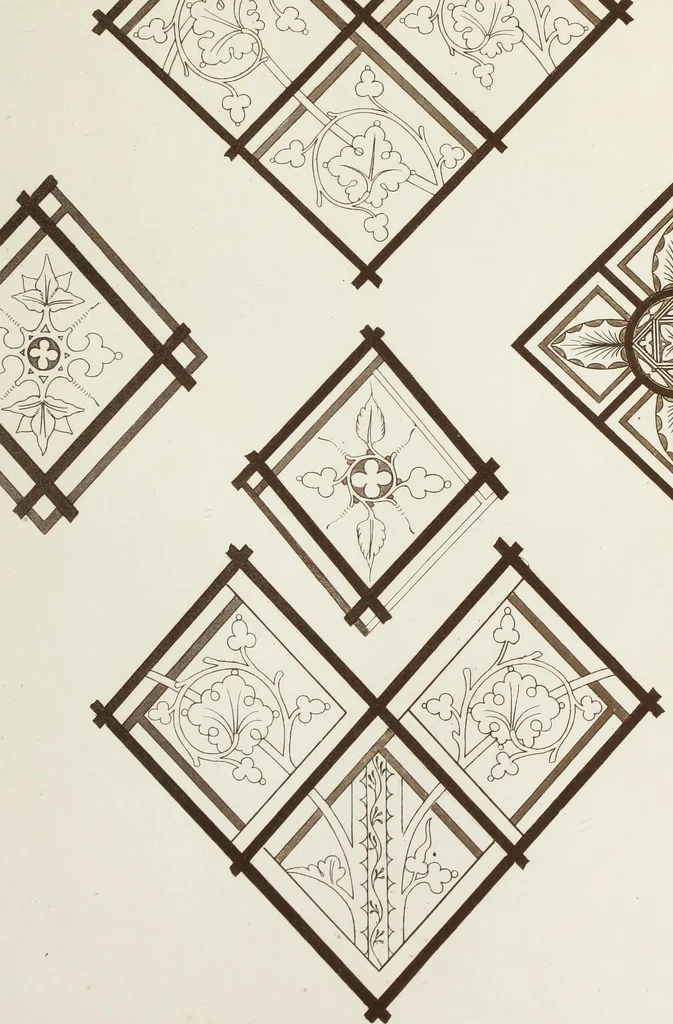 An illustration from The encyclopaedia of ornament, 1842, leaf 120