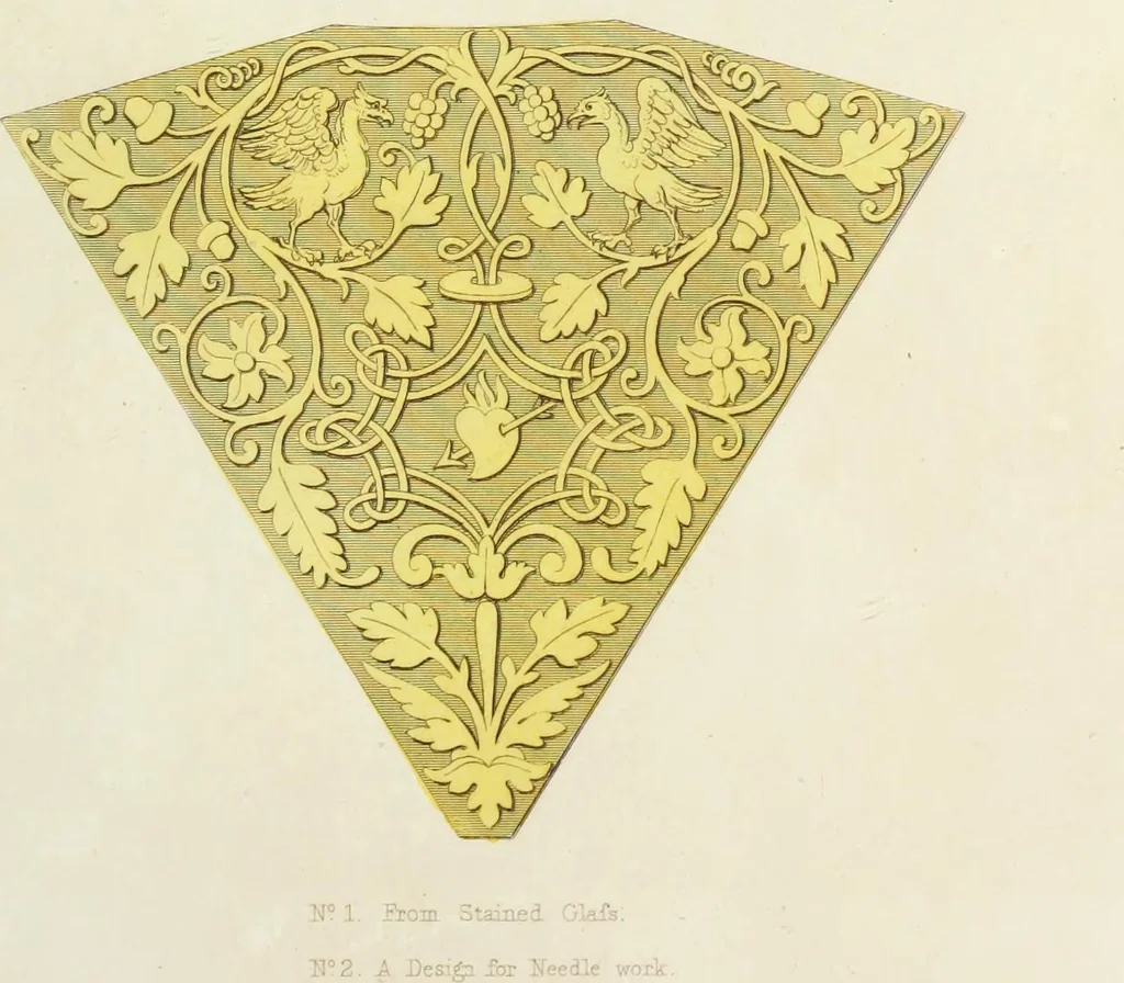 An illustration from The encyclopaedia of ornament, 1842, leaf 122