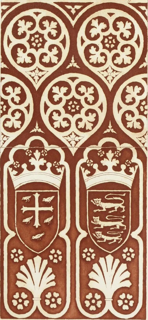 An illustration from The encyclopaedia of ornament, 1842, leaf 132
