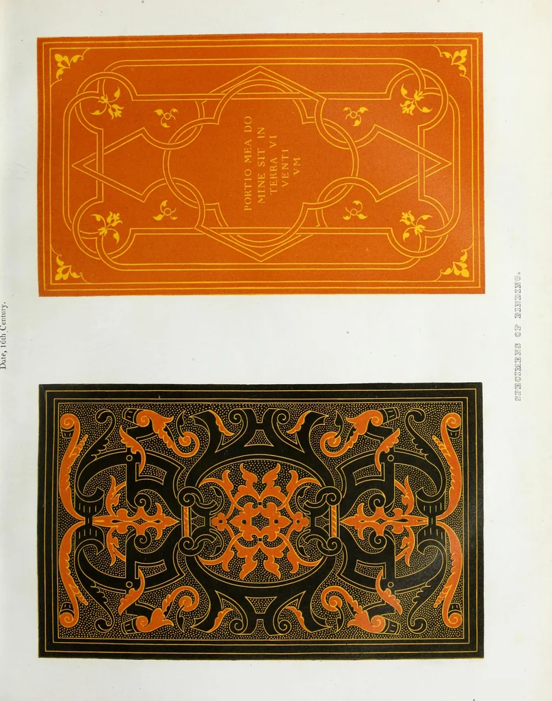 An illustration from The encyclopaedia of ornament, 1842, leaf 22