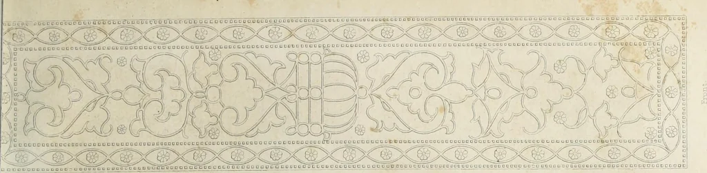 An illustration from The encyclopaedia of ornament, 1842, leaf 24