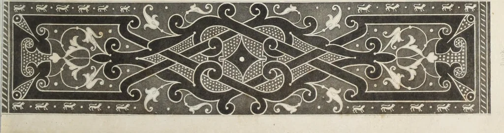 An illustration from The encyclopaedia of ornament, 1842, leaf 24