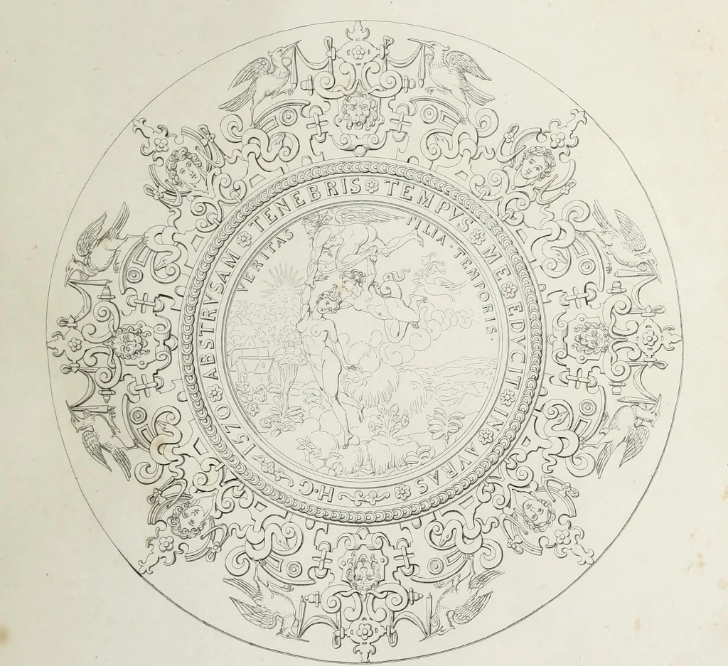 An illustration from The encyclopaedia of ornament, 1842, leaf 38