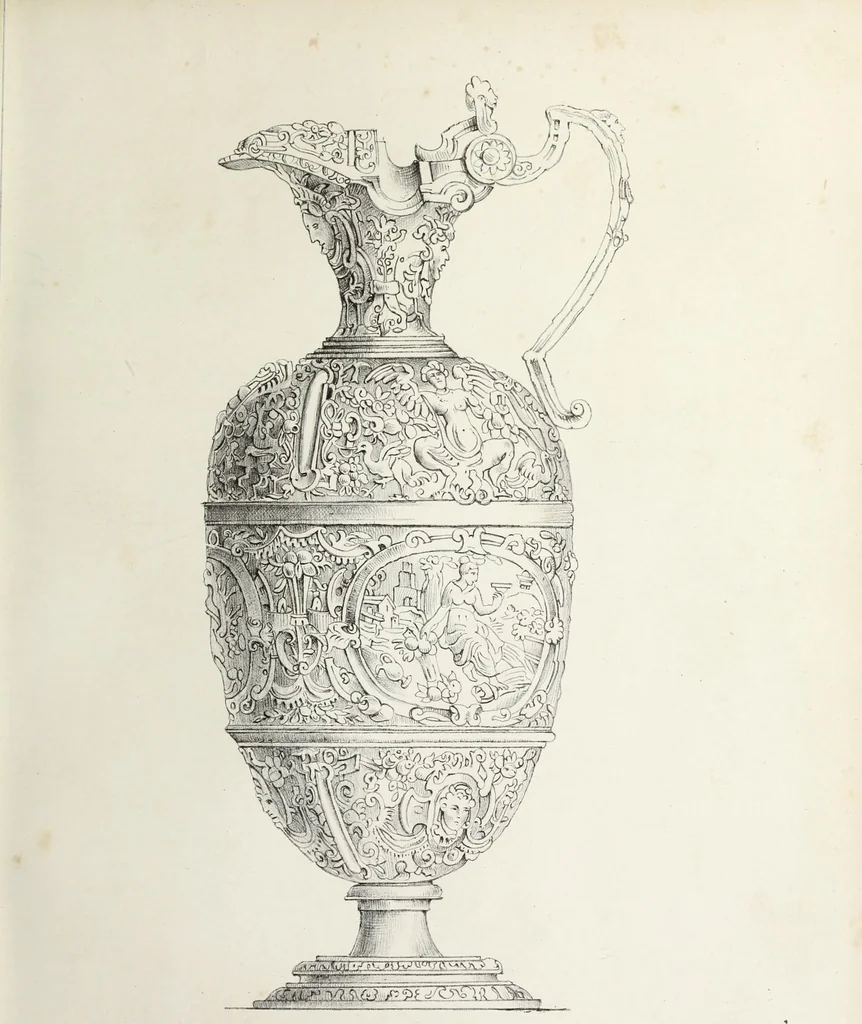An illustration from The encyclopaedia of ornament, 1842, leaf 42