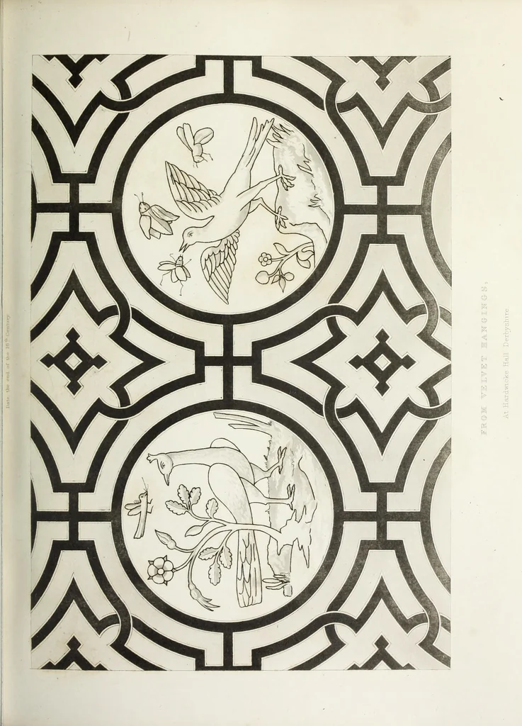 An illustration from The encyclopaedia of ornament, 1842, leaf 54