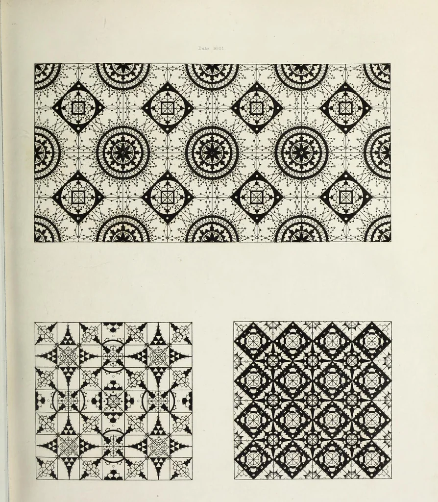 An illustration from The encyclopaedia of ornament, 1842, leaf 60