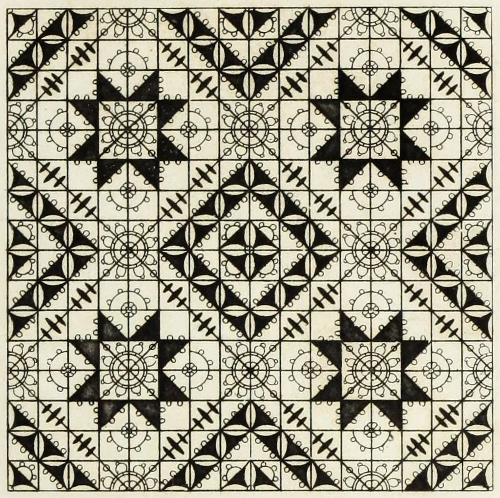 An illustration from The encyclopaedia of ornament, 1842, leaf 62