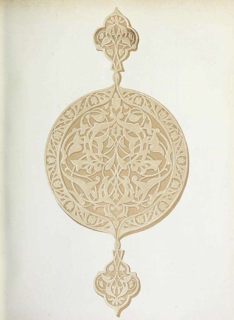 An illustration from The encyclopaedia of ornament, 1842, leaf 66