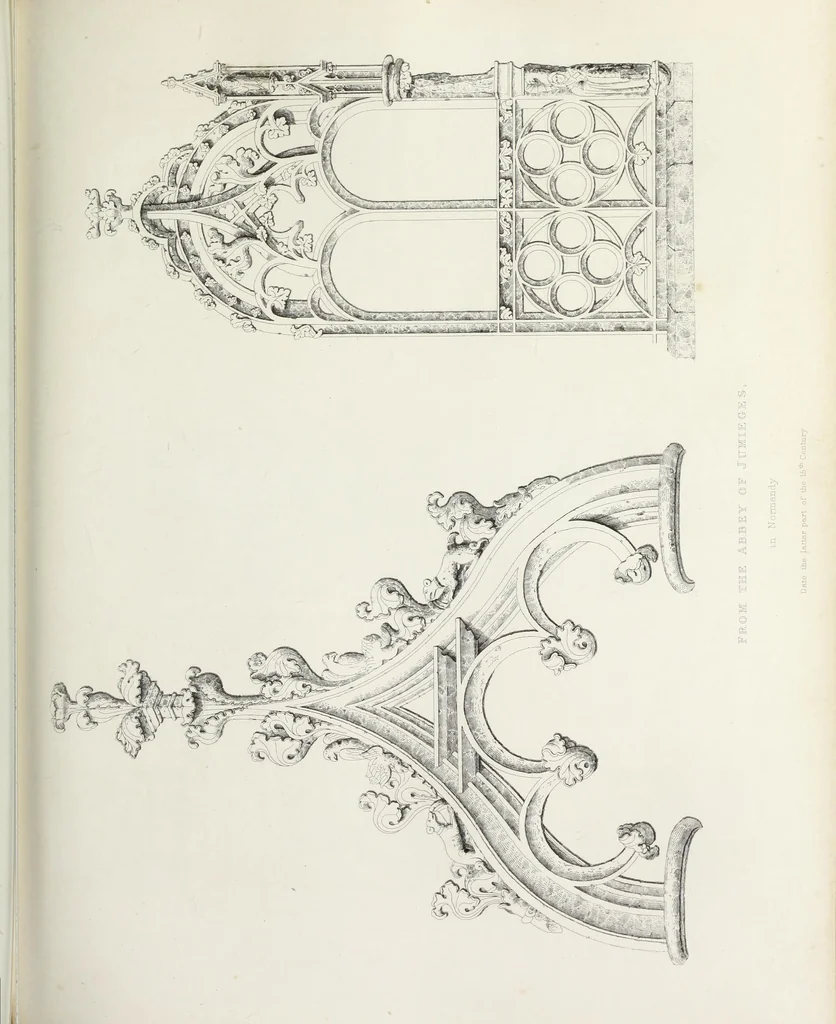 An illustration from The encyclopaedia of ornament, 1842, leaf 72