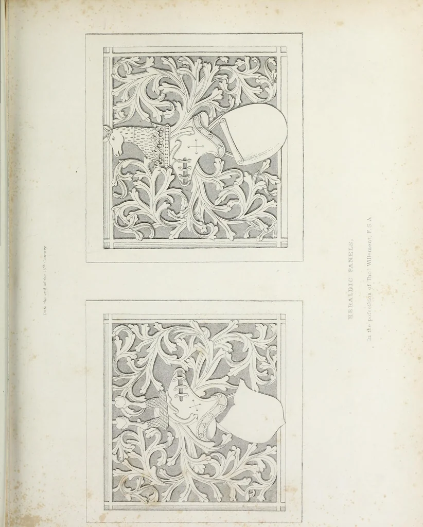 An illustration from The encyclopaedia of ornament, 1842, leaf 88