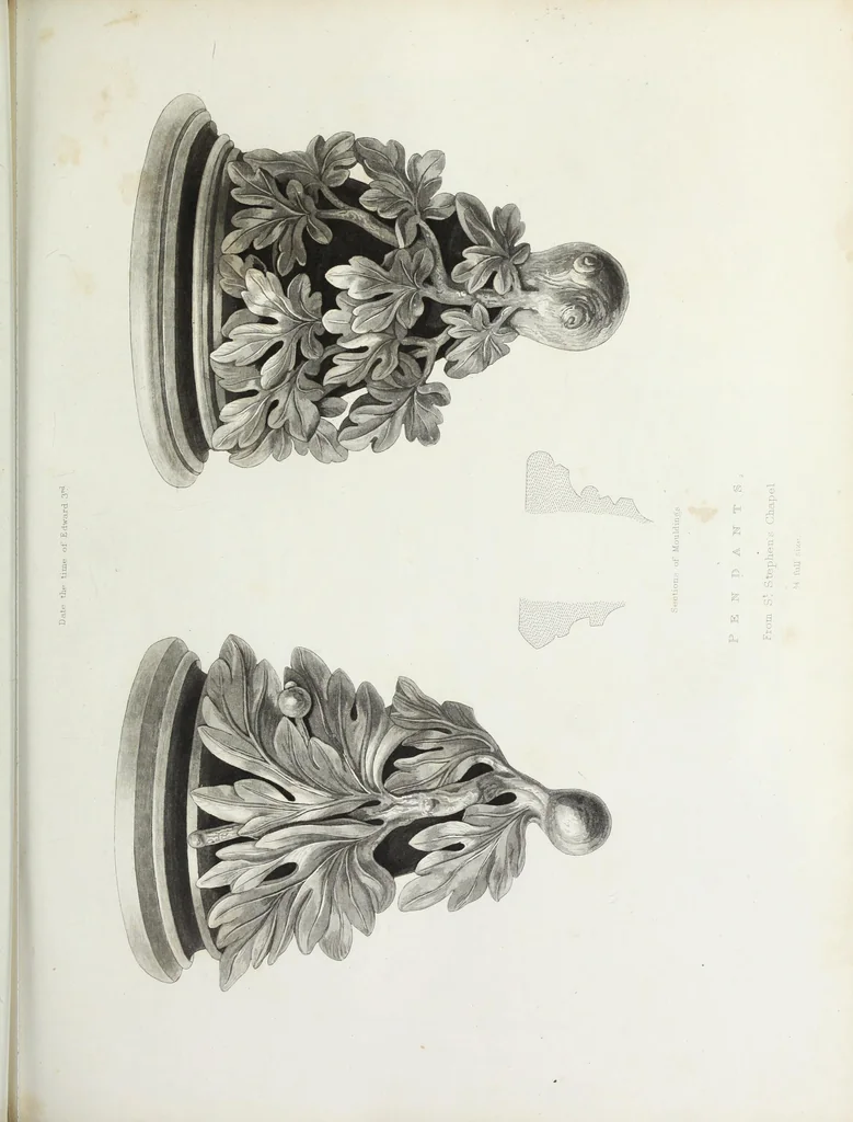 An illustration from The encyclopaedia of ornament, 1842, leaf 96