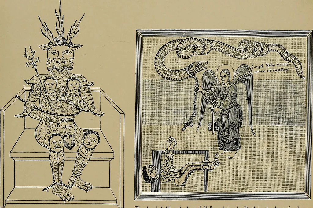 An illustration from An encyclopaedia of occultism : a compendium of information on the occult sciences, occult personalities, psychic science, magic, demonology, spiritism and mysticism, 1920, leaf 152